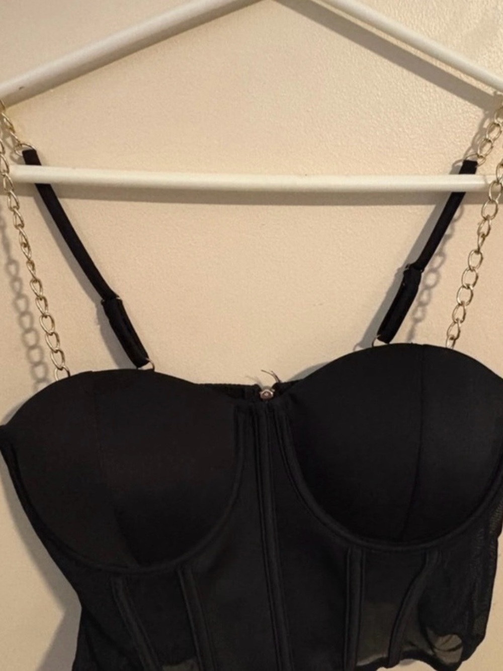 Black Bustier Corset Top - Women Intimates & Sleepwear